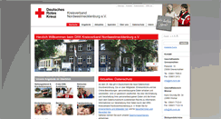 Desktop Screenshot of drk-nwm.de